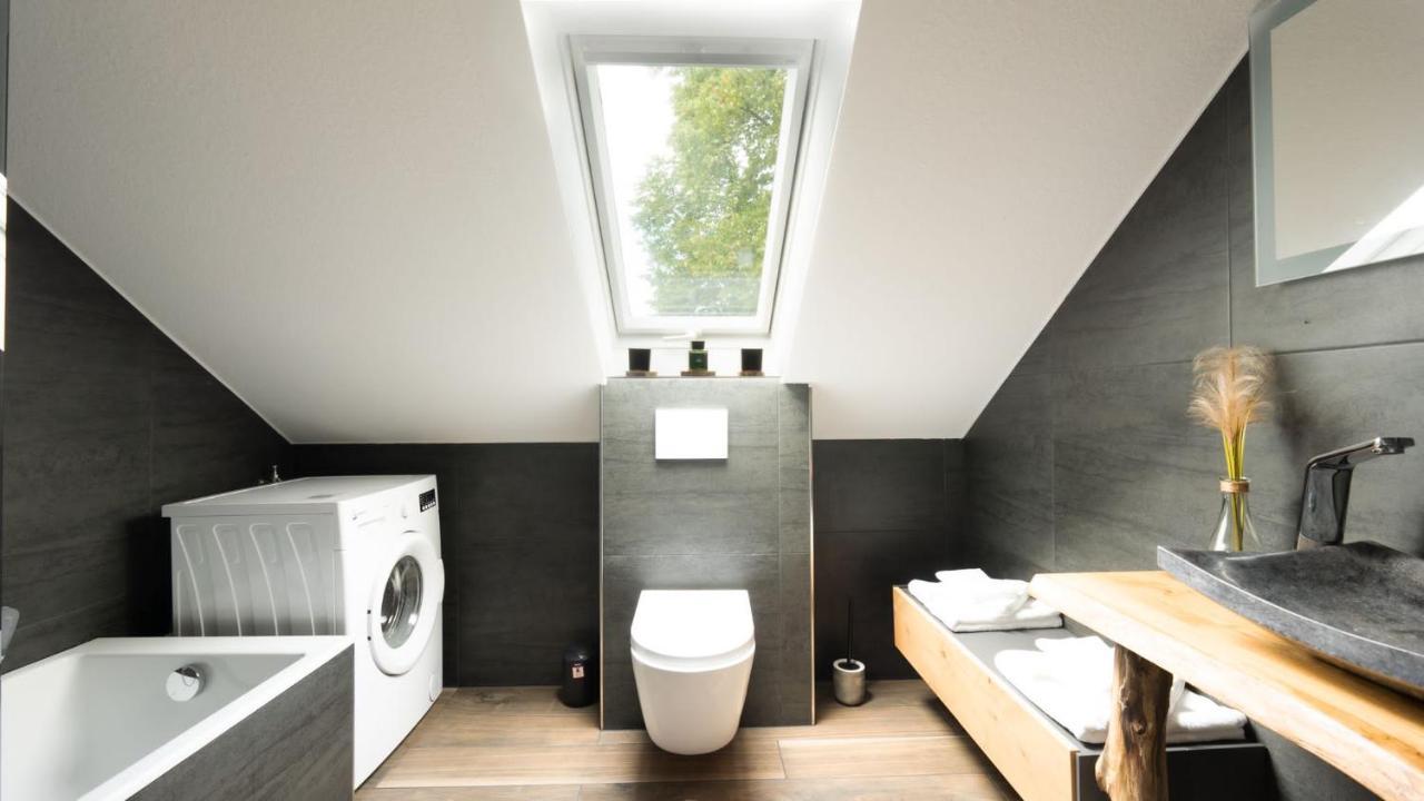 3,5-Zimmer Inkl Arbeitsplatz, Wlan & Free Netflix, Amazon-Free Parken Vollausgestattete Wohnung, 24H Check In Hamm  Eksteriør bilde